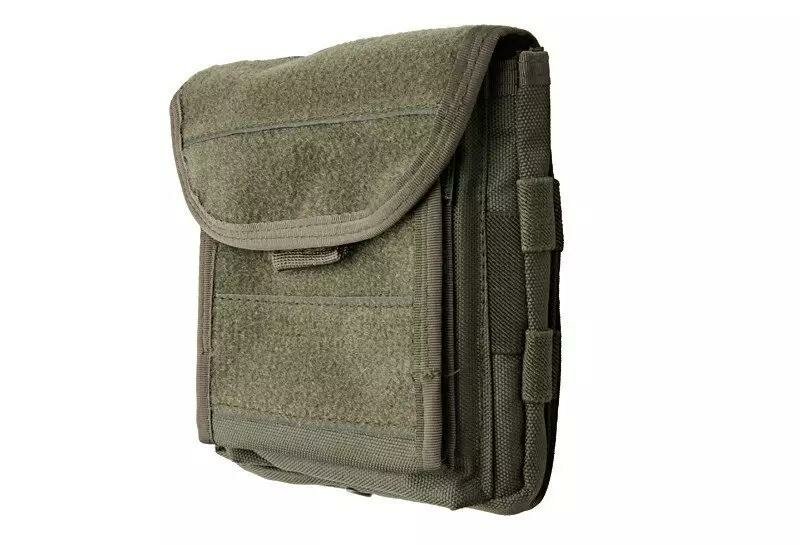 Administration panel with map pouch &ndash; OLIVE