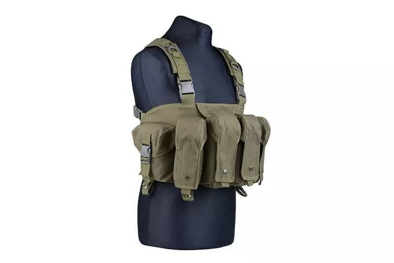 Commando Chest Tactical Vest &ndash; Olive Drab