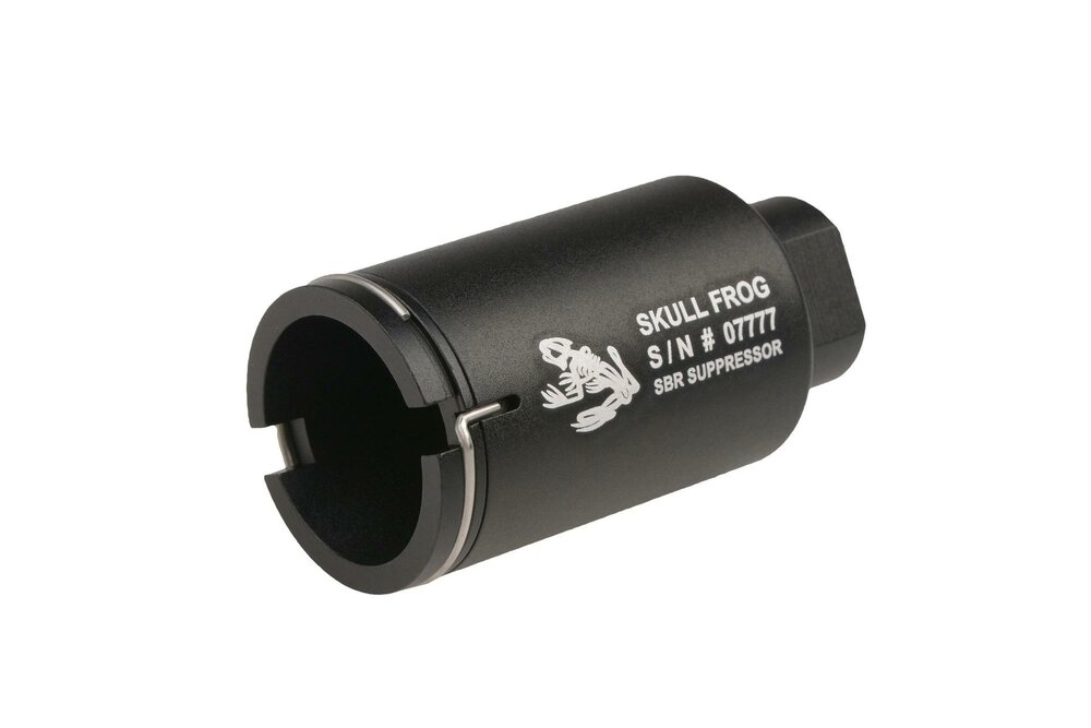 ELEMENT Skull Frog Mini Gas Concentrating Flash Hider - Black