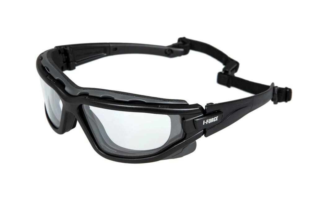PYRAMEX I-FORCE Clear Antifog Glasses
