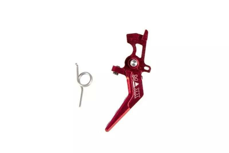 CNC Aluminum Advanced Speed Trigger Tongue (Style A) - red
