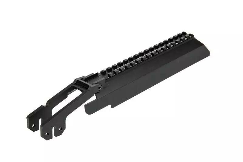 Lock cover with RIS mounting rail - B-33 Classic - hinged