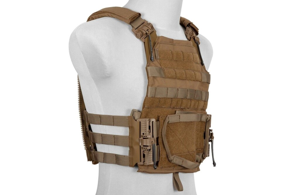 BlueLabel Quick Release Jump Plate Carrier 2.0 Vest - Coyote Brown