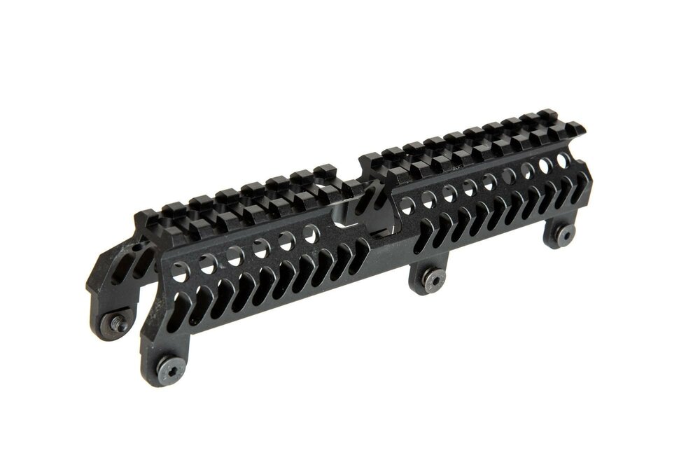 B-31 top rail for AK replicas - Black