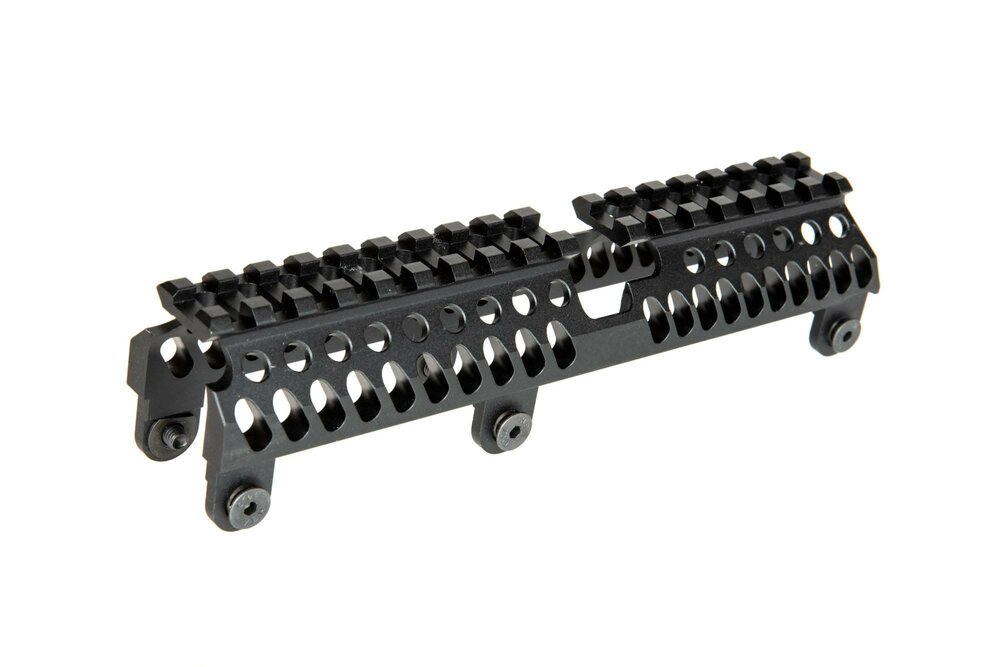 B-31 top rail for AK replicas - Black