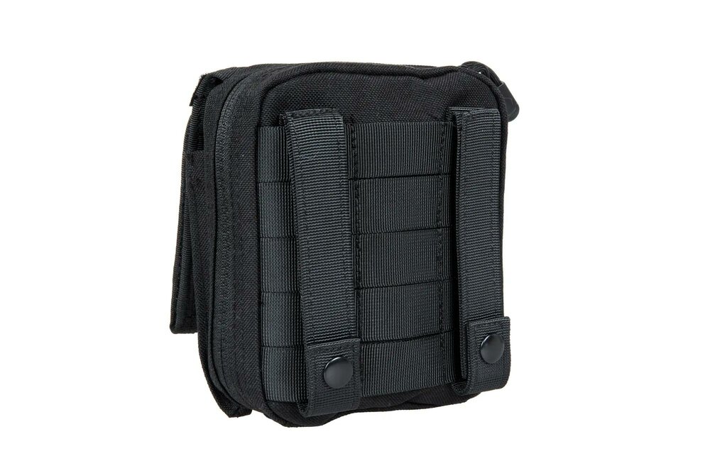 Administrative Panel with Map Pouch - Black