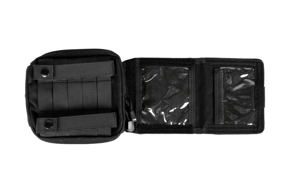 Administrative Panel with Map Pouch - Black