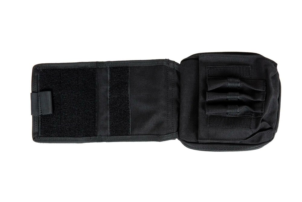 Administrative Panel with Map Pouch - Black