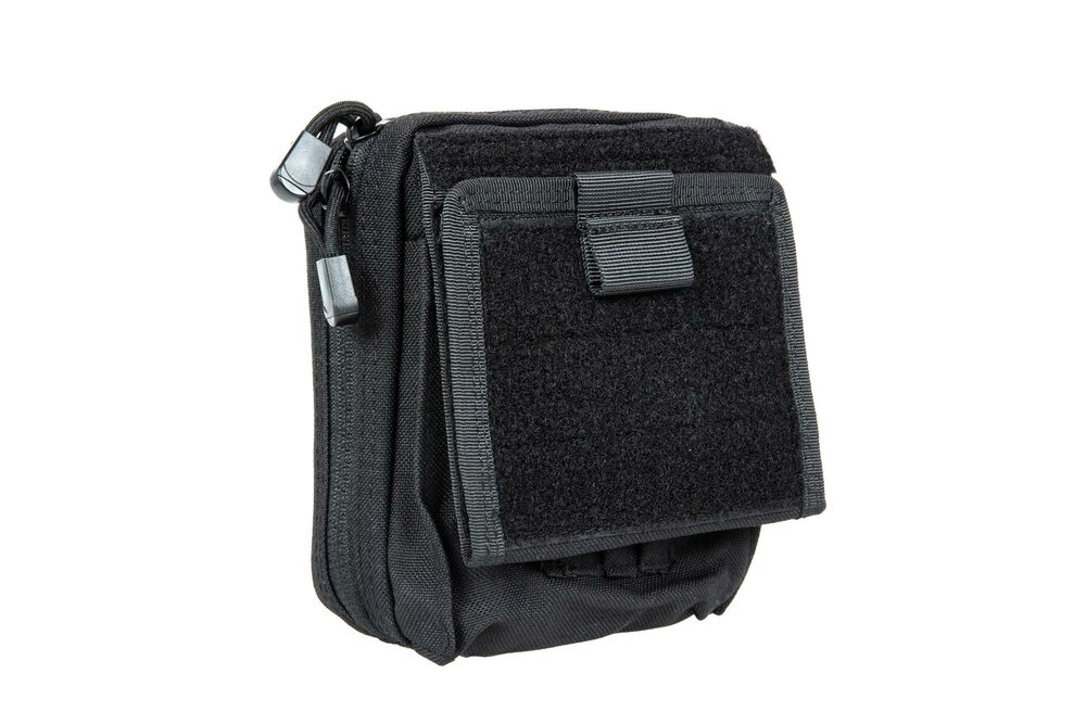 Administrative Panel with Map Pouch - Black