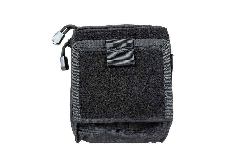 Administrative Panel with Map Pouch - Black