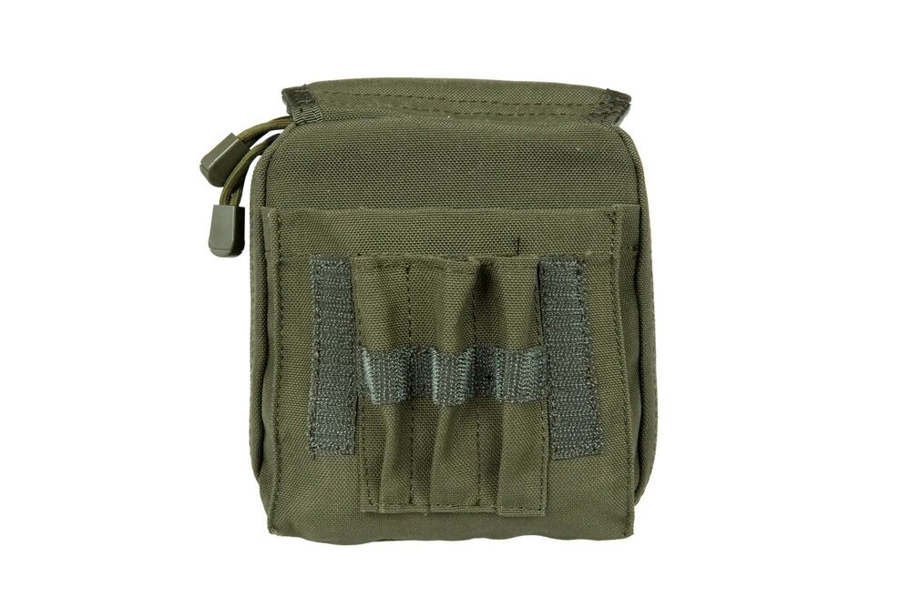 Administrative Panel with Map Pouch - Olive