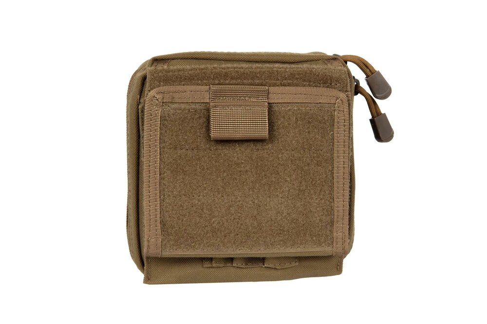 Administrative Panel with Map Pouch - Tan