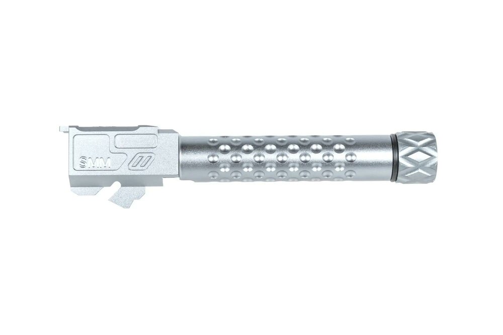 Aluminium 5KU external barrel for Umarex G19 GBB replicas Light Grey