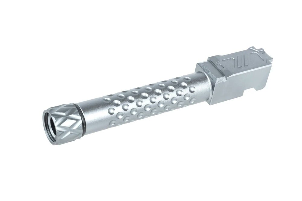 Aluminium 5KU external barrel for Umarex G19 GBB replicas Light Grey