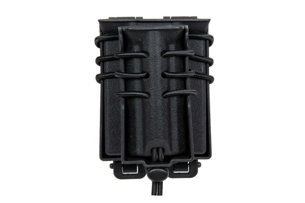 Carrier for 2 M4/M16 and 9mm magazines Wosport Urban Assault Quick Pull Black
