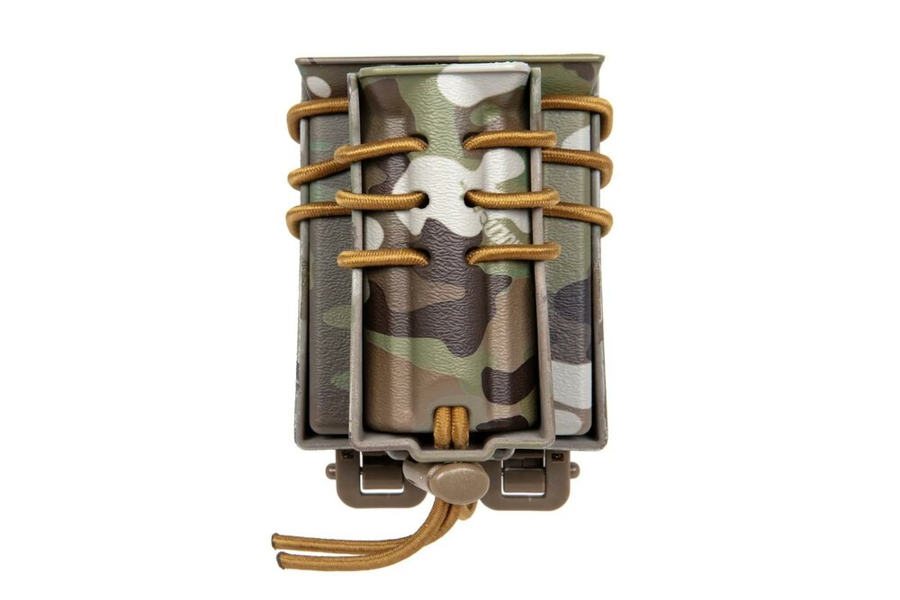 Carrier for 2 M4/M16 and 9mm magazines Wosport Urban Assault Quick Pull Multicam