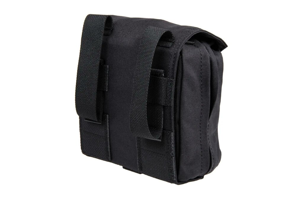 Wosport First aid kit with Molle panel Black