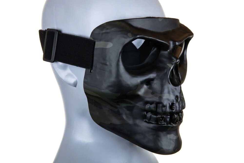 WoSport Skeleton Full Face Mask Multicam Black