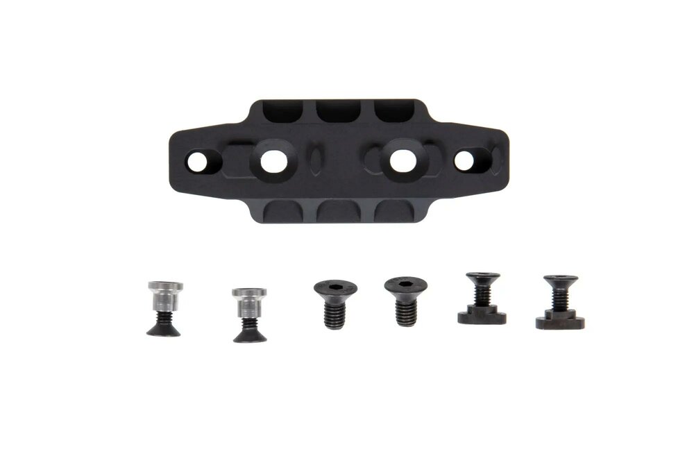 JJA Type 17S bipod adaptor for KeyMod/M-LOK Black