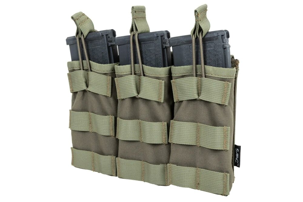 SPECNA ARMS Triple open for M4/M16 magazines  Tactical Olive