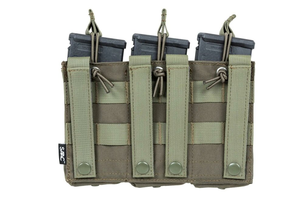 SPECNA ARMS Triple open for M4/M16 magazines  Tactical Olive