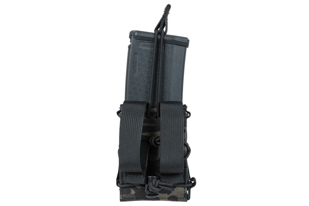 SPECNA ARMS Tactical Open Type Rifle Mag Pouch &ndash; Single &ndash; MC Black