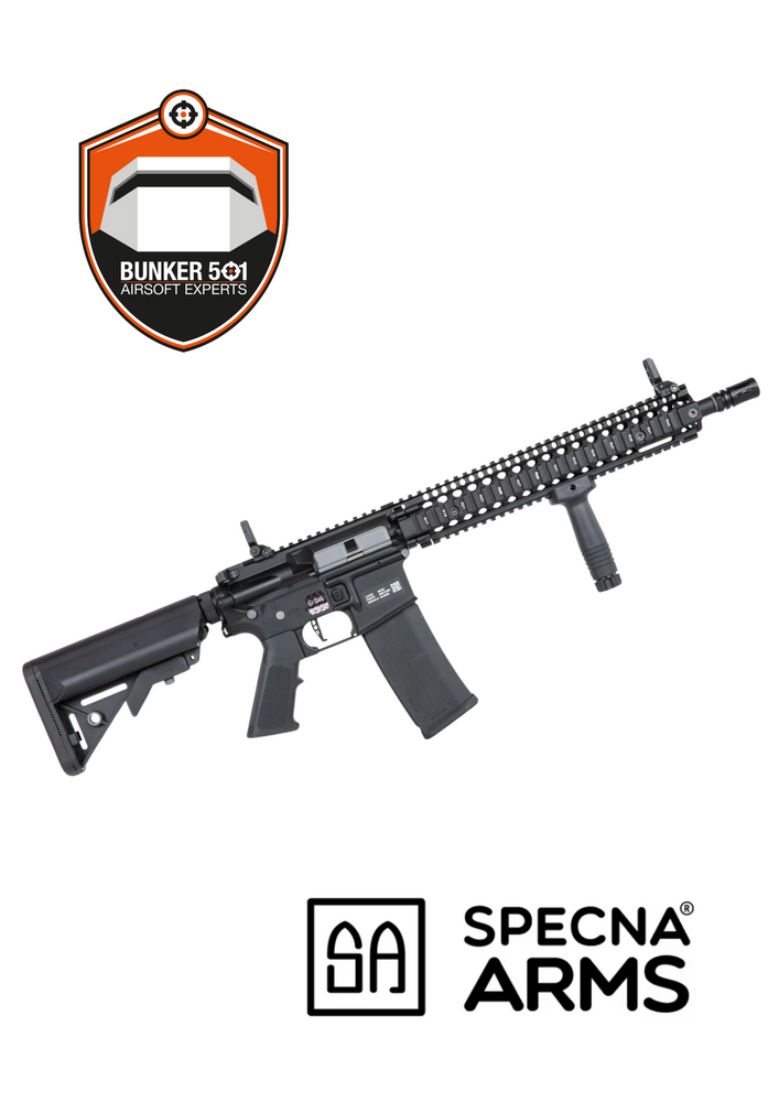 SPECNA ARMS Daniel Defense&reg; MK18 SA-P26 Prime&trade; Aster II ETU Zwart