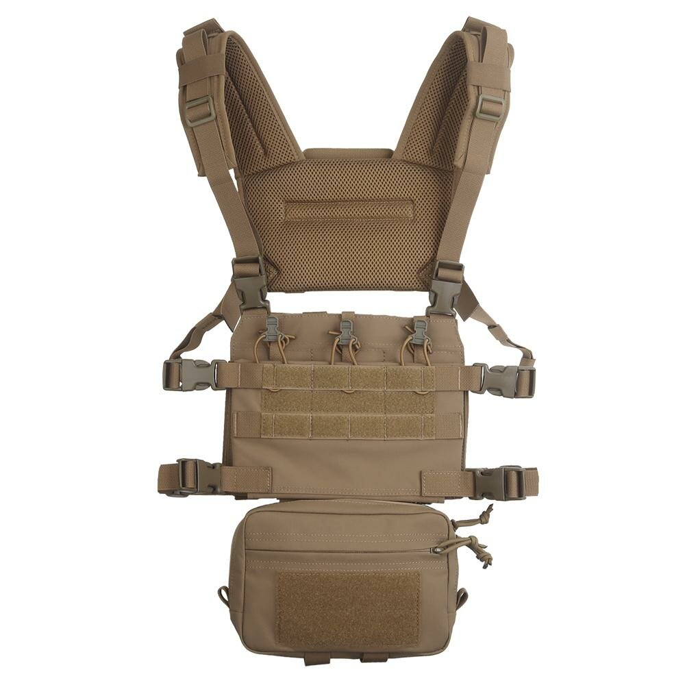 Chest Rig Vest Wosport VE-107 Coyote Brown