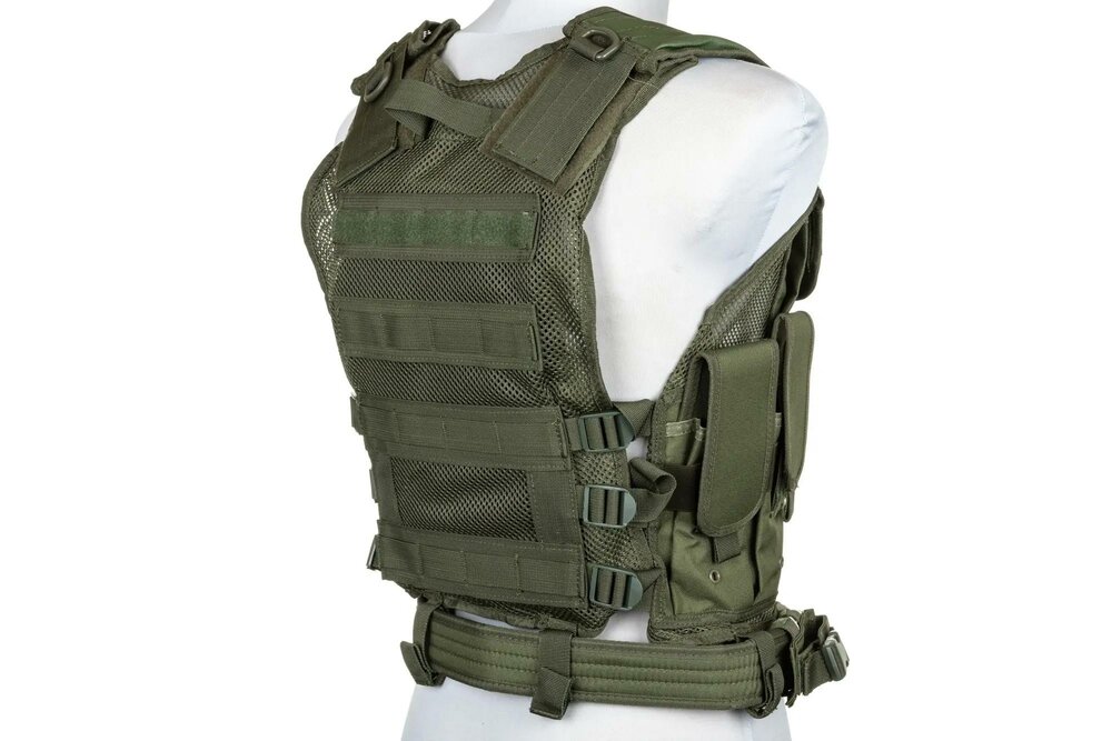 CYBERGUN Swiss Arms Tactical BT-4 Olive Vest