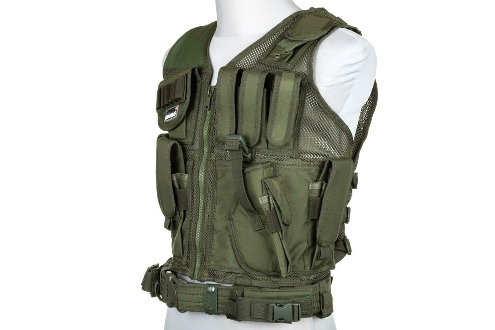 CYBERGUN Swiss Arms Tactical BT-4 Olive Vest