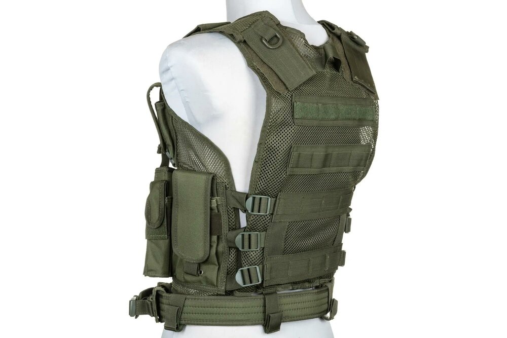 CYBERGUN Swiss Arms Tactical BT-4 Olive Vest
