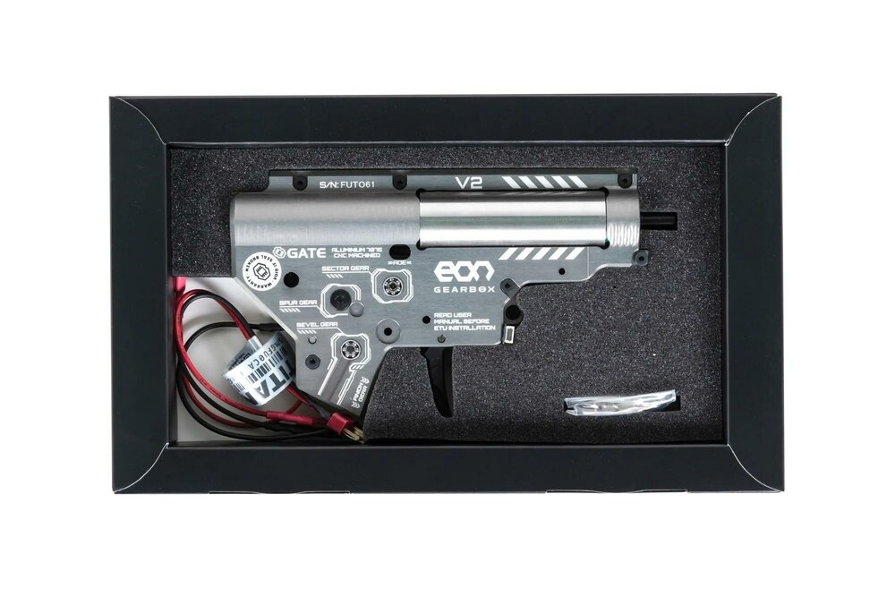 Complete Gearbox GATE EON V2 with integrated TITAN II Bluetooth&reg; Short Stroke 330 FPS/1J (Front Wired)