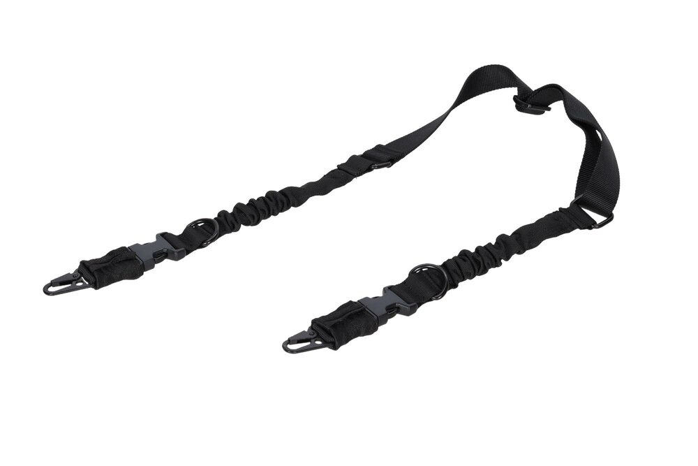 2-punktowy pas nośny SATAC Bungee typ 2 Czarny