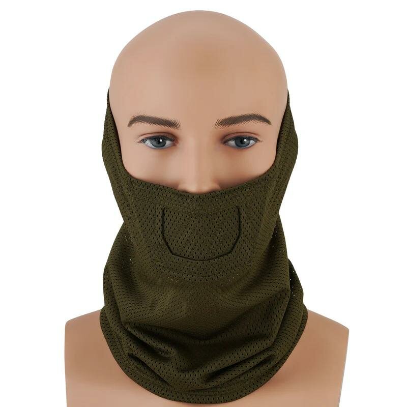 Cygnus Armory Face Warrior Protective Mask Olive