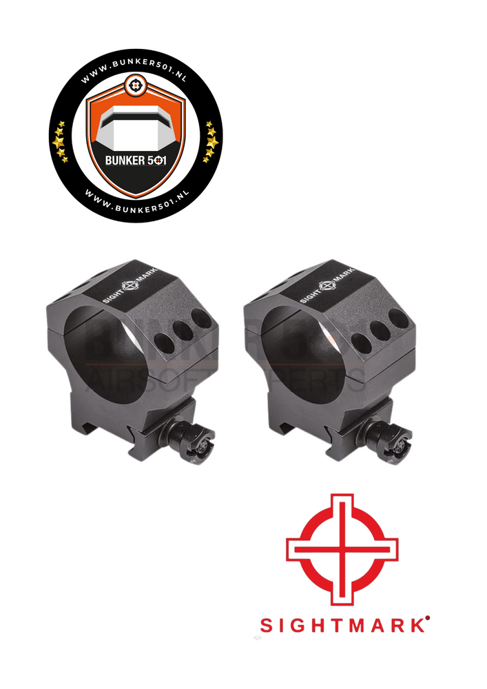 SIGHTMARK  SM34013 PICATINNY RINGS 34mm Medium Height