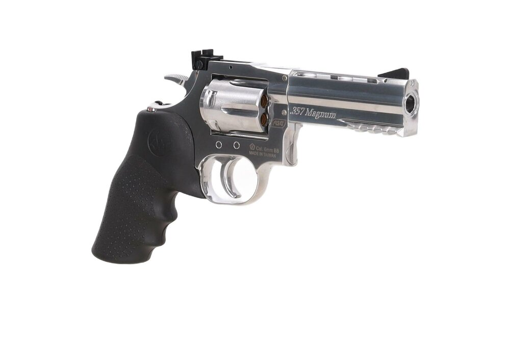 ASG DAN WESSON 715 4" CO2 revolver Zilver