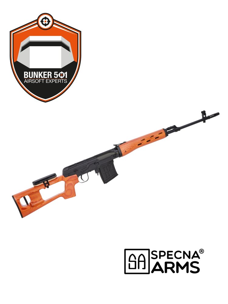 SPECNA ARMS SVD RETRO Bolt-Action Echt Hout 
