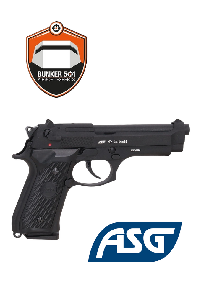 ASG M9 Heavy Weight GBB Pistol Black