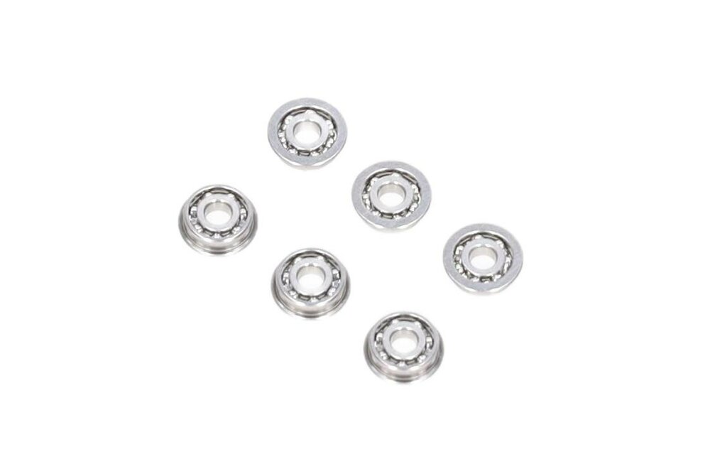 EZO SMF83 8mm set of 6 flanged ball bearings