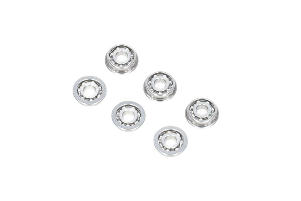 EZO SMF83 8mm set of 6 flanged ball bearings