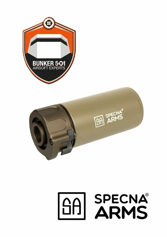 SPECNA ARMS  MTU-Fire&trade; V2 Silencer -Tan