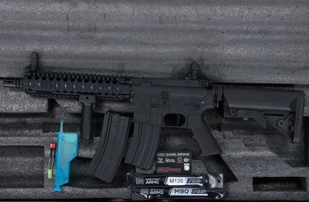 SPECNA ARMS Colt MK18 SA-P19 PRIME BLDC AEG 10.5" &ndash; Black