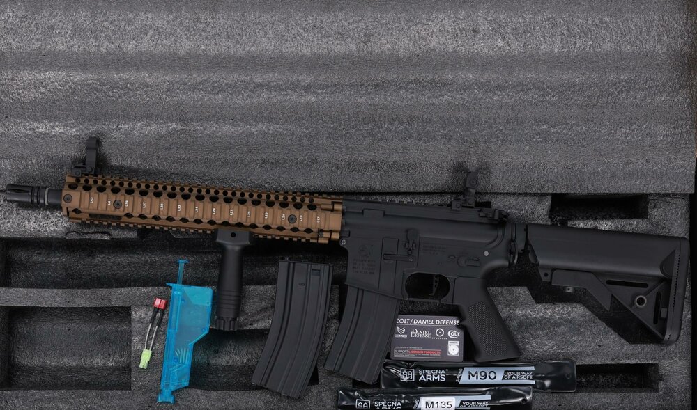 SPECNA ARMS MK18 SA-P26 PRIME BLDC AEG 14.5" &ndash; Chaos Bronze