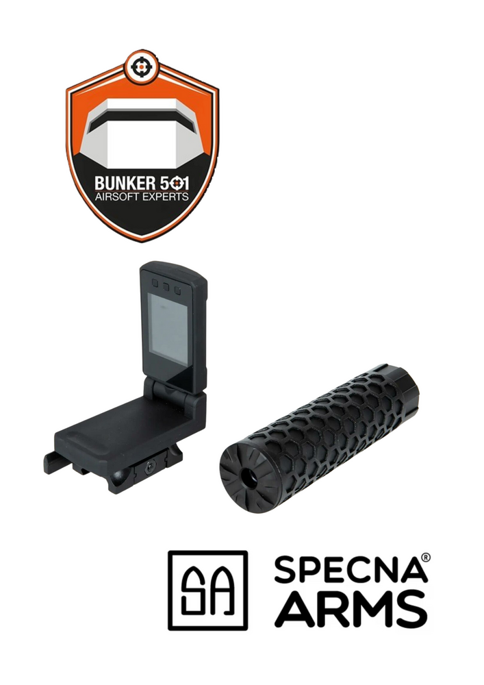 SPECNA ARMS Tracer Suppressor with Chronograph and STAGE&trade; System Monitor