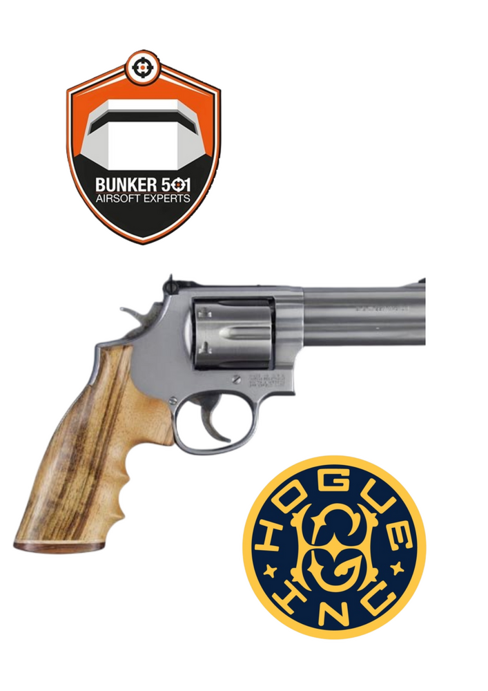HOGUE GRIP  58220 Dan Wesson Large Frame Goncalo Stripe/Cap