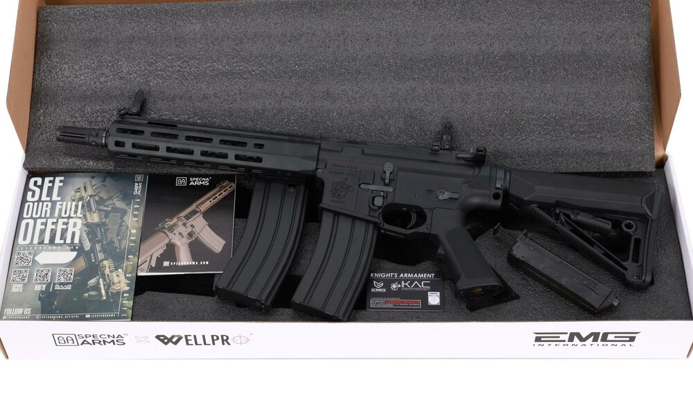 SPECNA ARMS X WELL PRO L403A1/ KS-3 AEG Black 