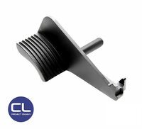 CL Project Design Stainless Steel CNC Thumb Rest Slide Stop (Black)
