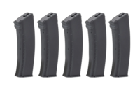 ARCTURUS  Set of 5 Mid-Cap 135/30 ball magazines EMM AK74