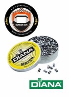 DIANA Match Airgun Pellets 4,5mm / .177 (4.51) Diabolo
