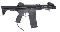 DELTA ARMORY  AR15 TALOS 1 PDW ALPHA HPA Black